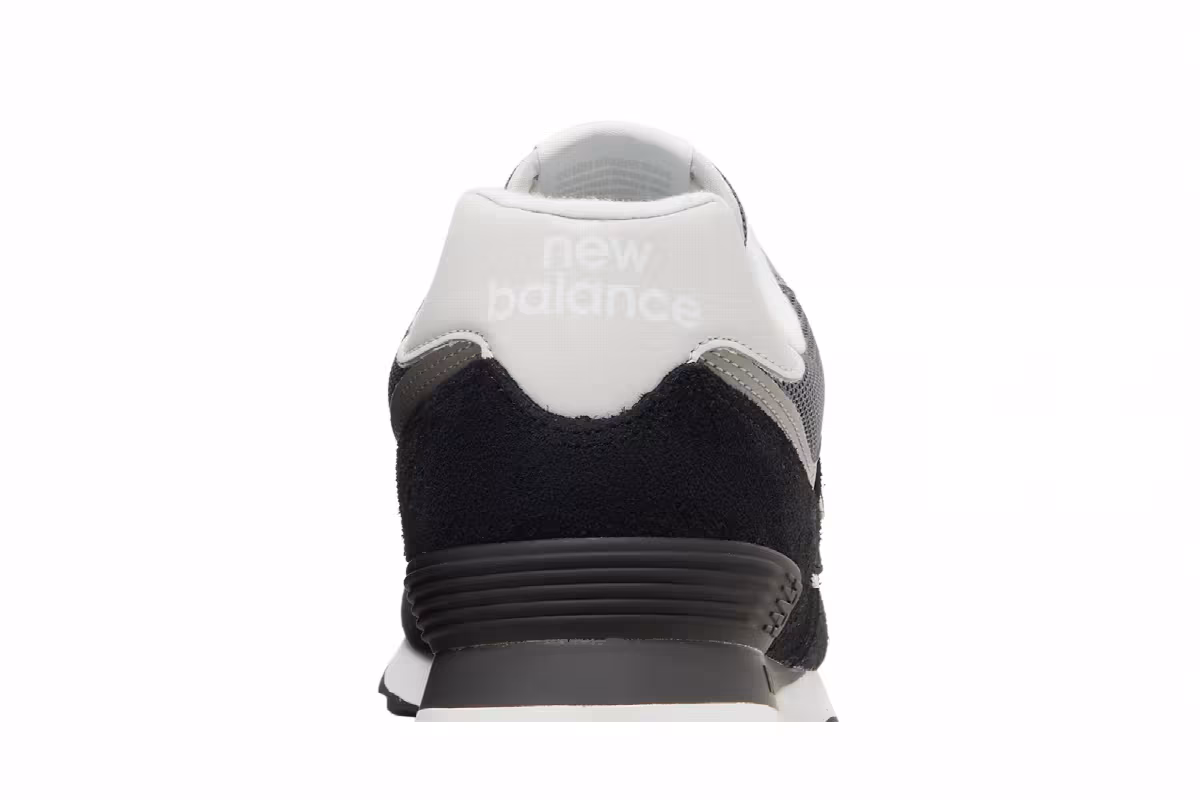 New Balance 574 Black Grey White, view 8
