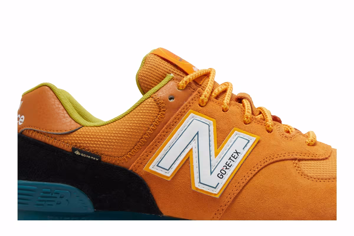 New Balance 574 GTX Orange, view 3