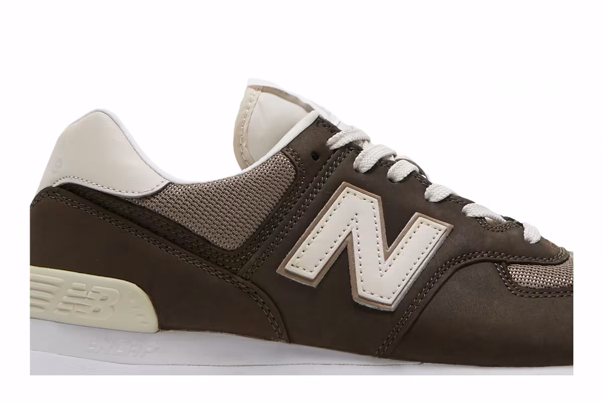 New Balance 574 Olive, view 3