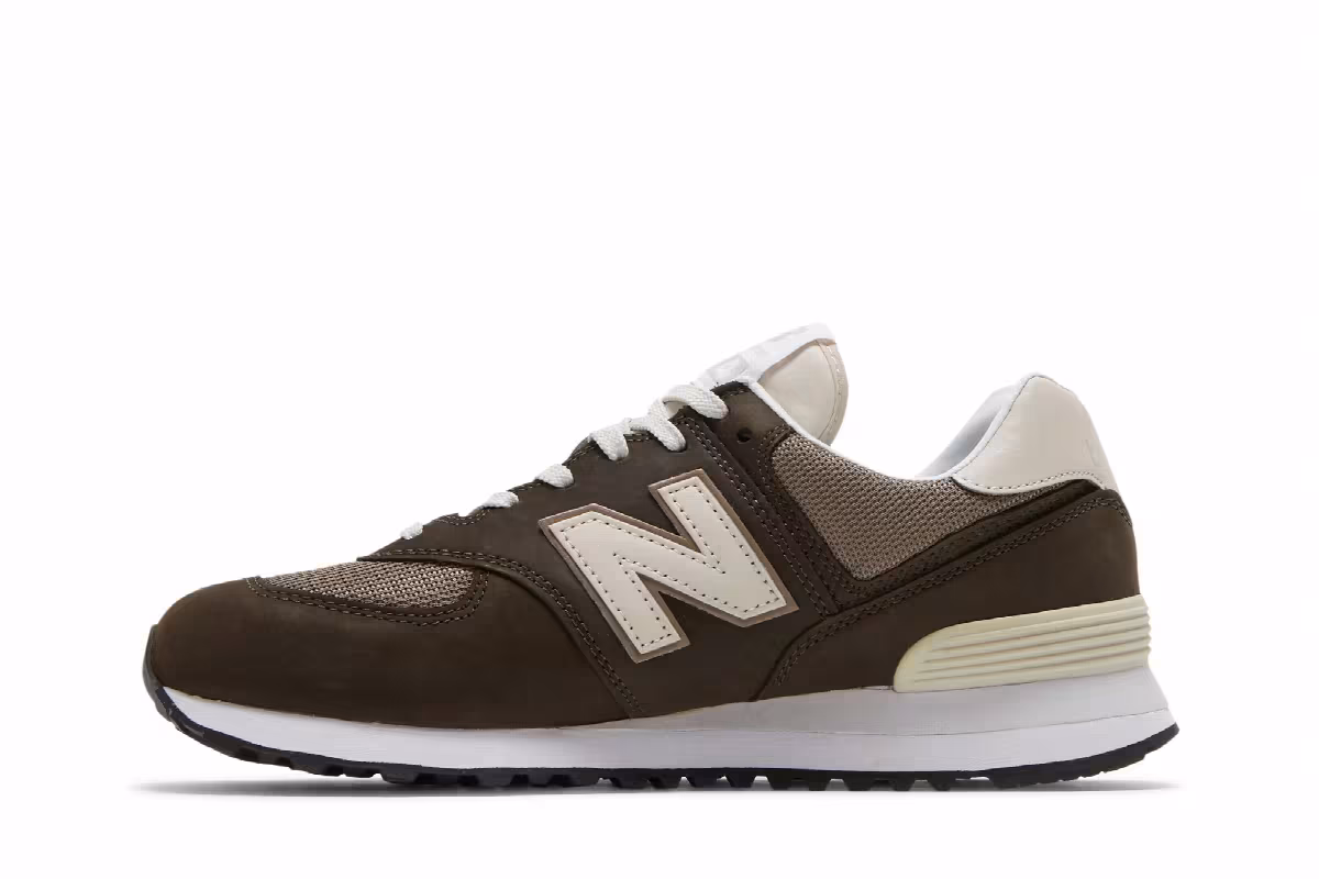 New Balance 574 Olive, view 4