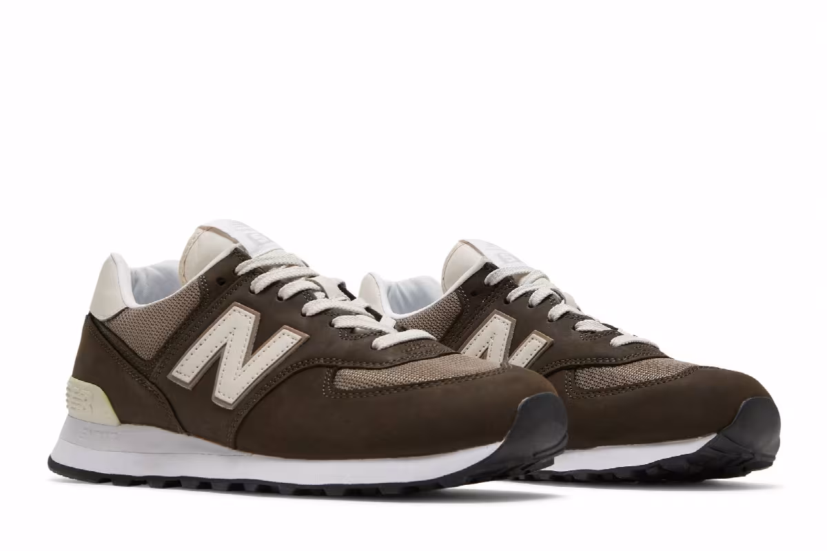 New Balance 574 Olive, view 9