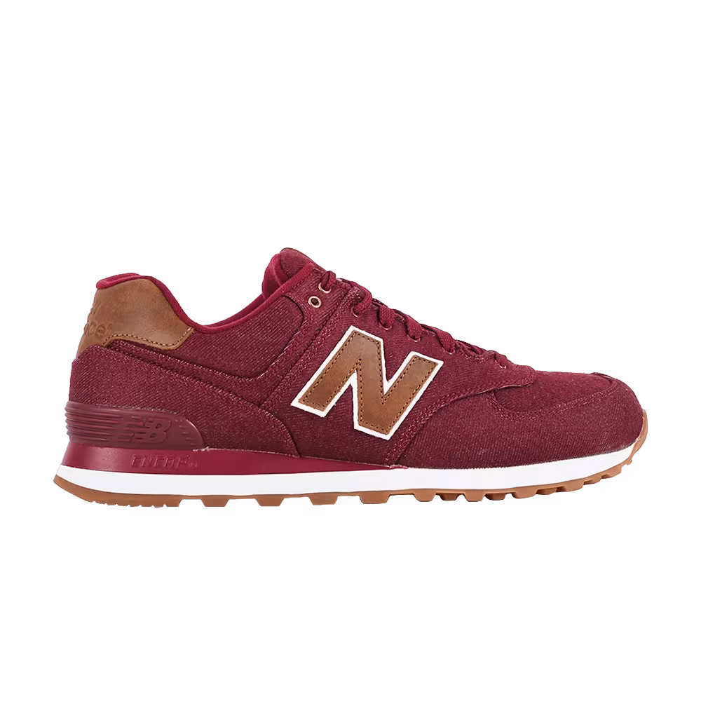 New Balance 574 Red Brown