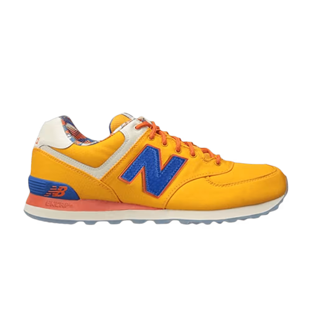 New Balance 574 Island Pack - Shocking Orange