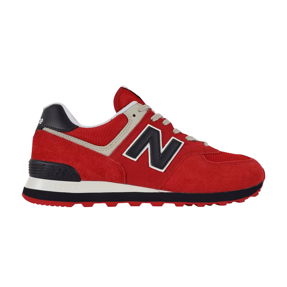 New Balance 574 2E Wide Red