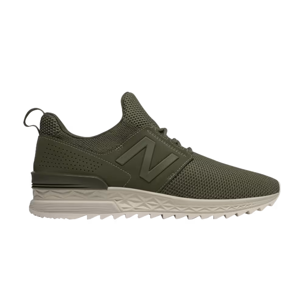 New Balance 574 Sport Dark Covert Green