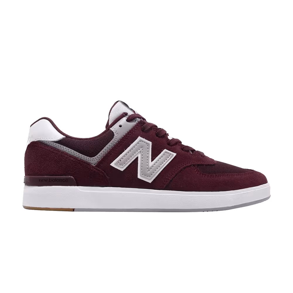 New Balance 574 Red Grey