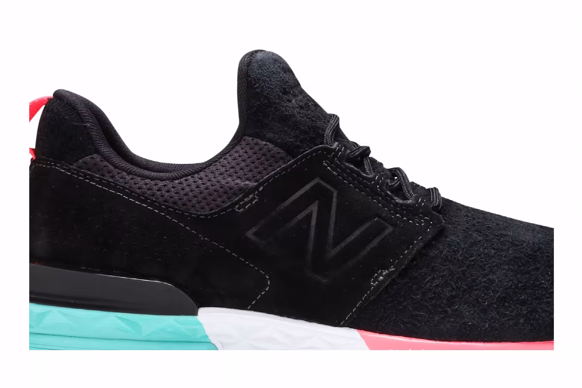 New Balance 574 Sport Black Tidepool, view 3