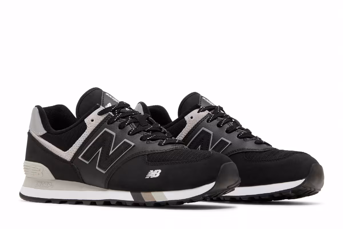 New Balance 574 Black, view 9