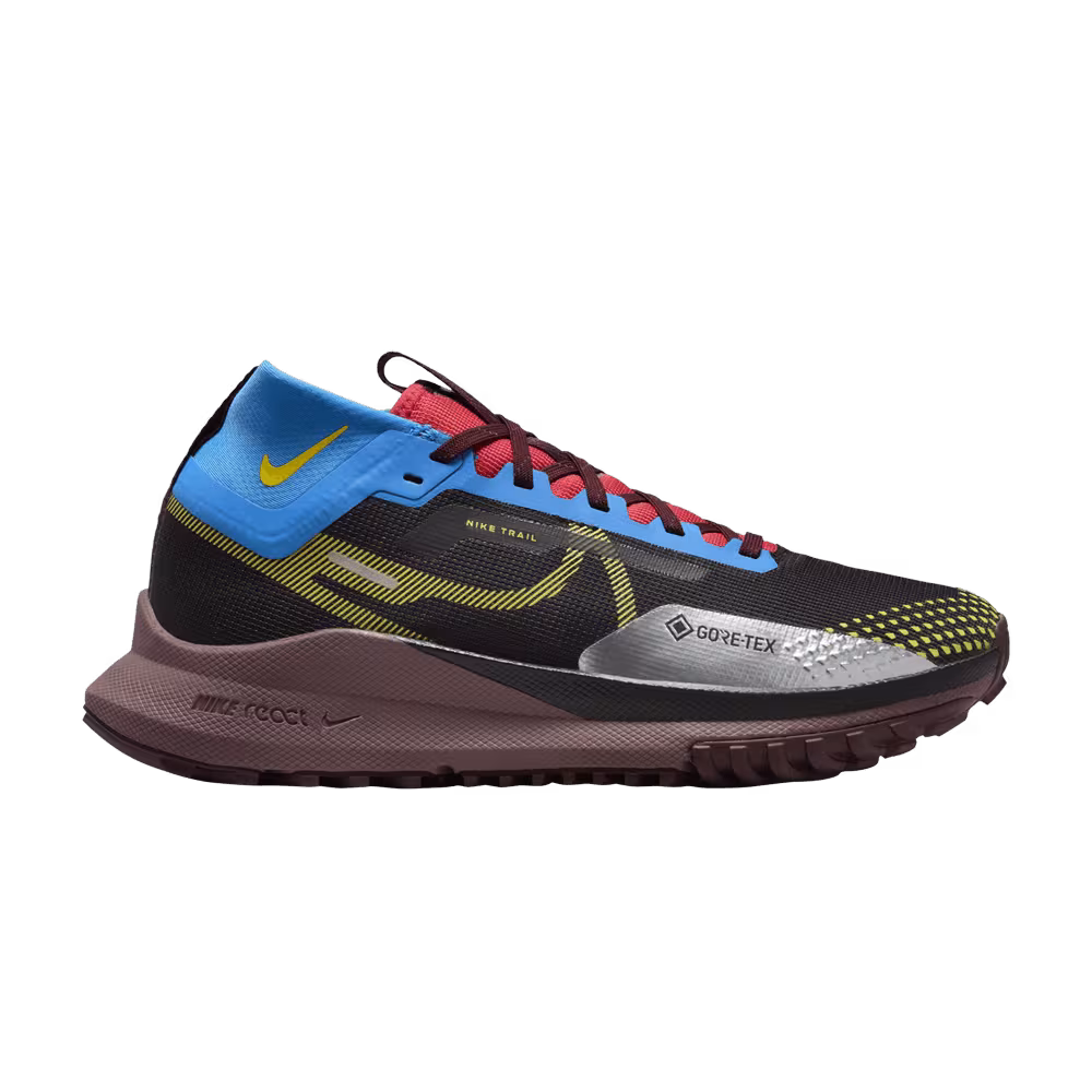 Nike Women's React Pegasus Trail 4 GORE-TEX Black Vivid Sulfur