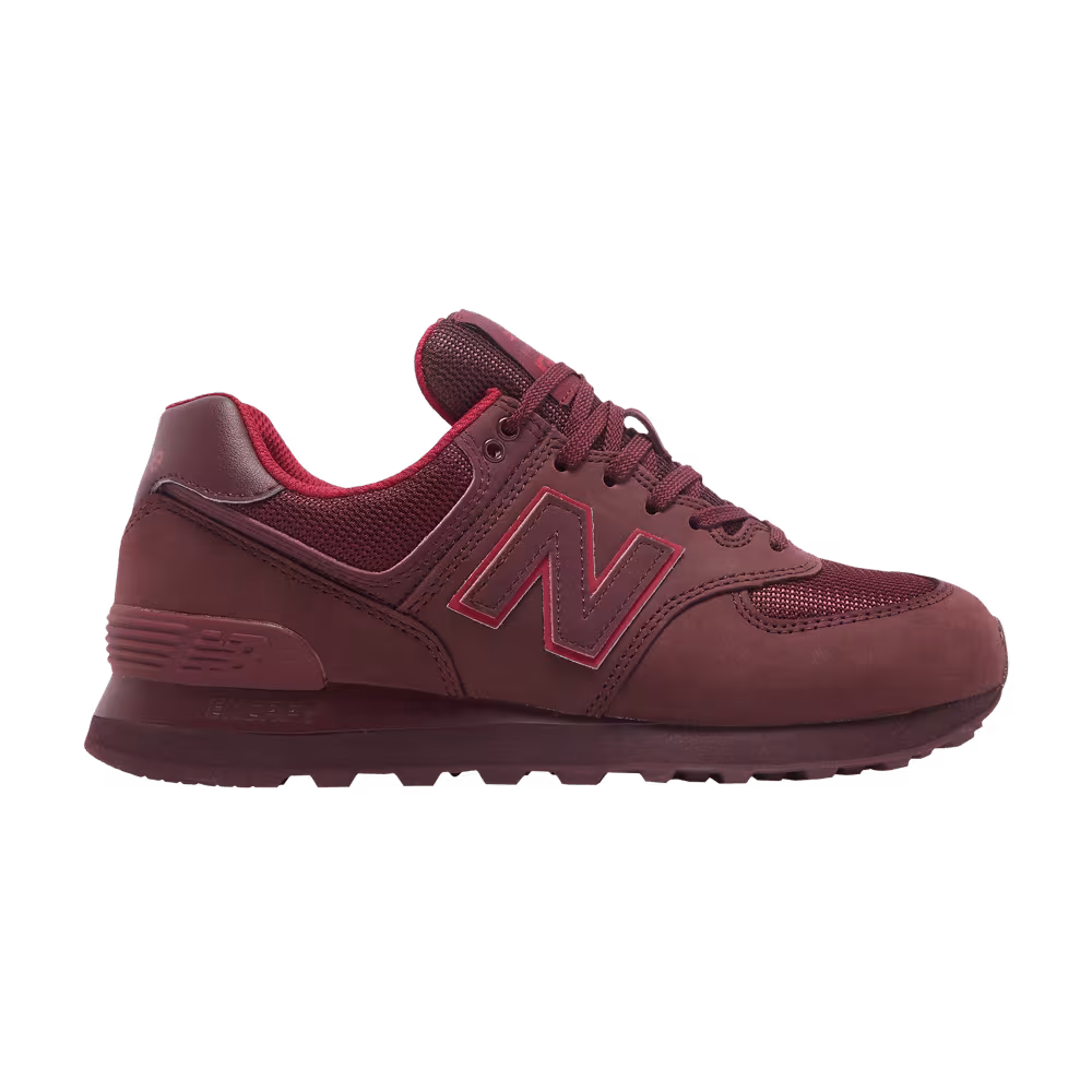 New Balance Women's 574 Burgundy