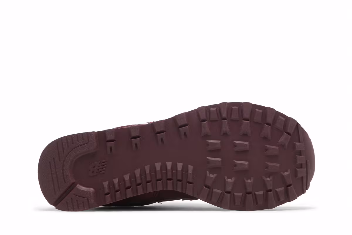 New Balance Women's 574 Burgundy, view 5