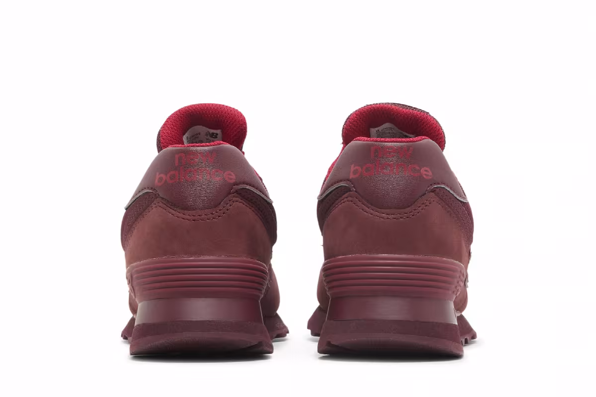 New Balance Women's 574 Burgundy, view 7