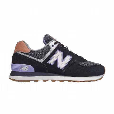 New Balance Wmns 574 'Black Mystic Purple'
