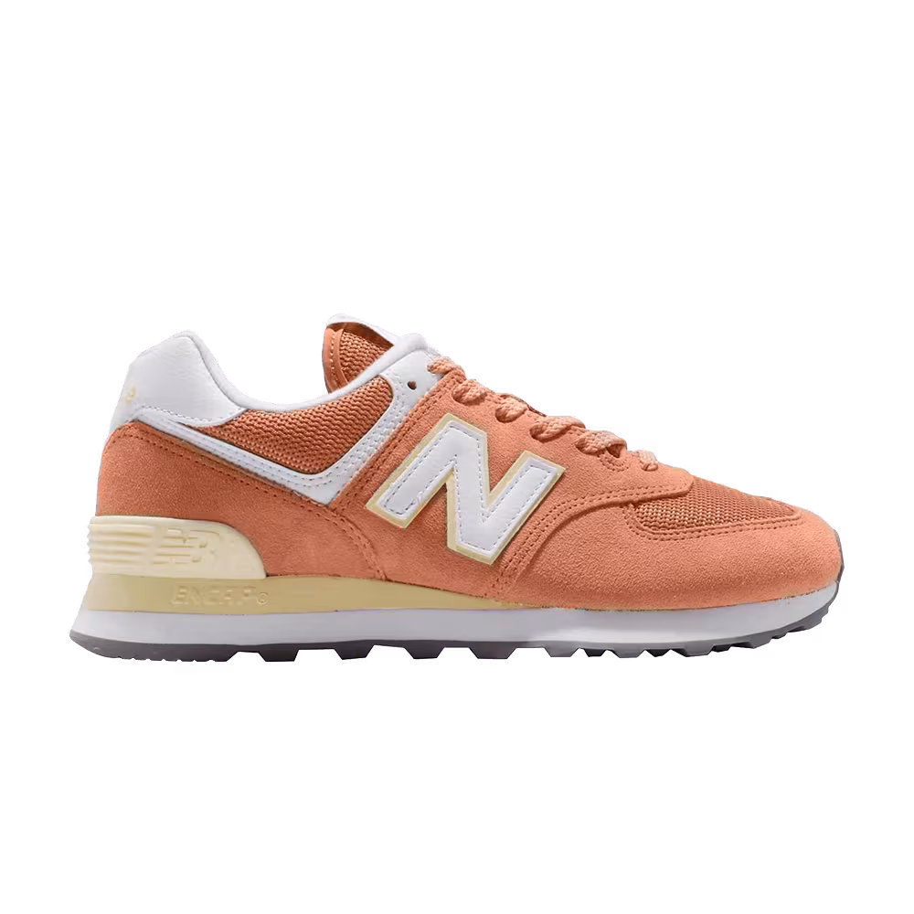 New Balance Women's 574 B Orange