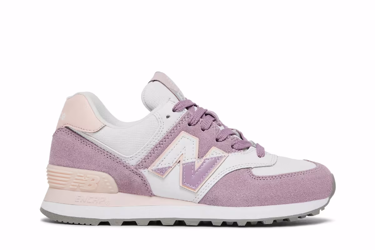 New Balance Women's 574 Split Sail - Pink, view 2