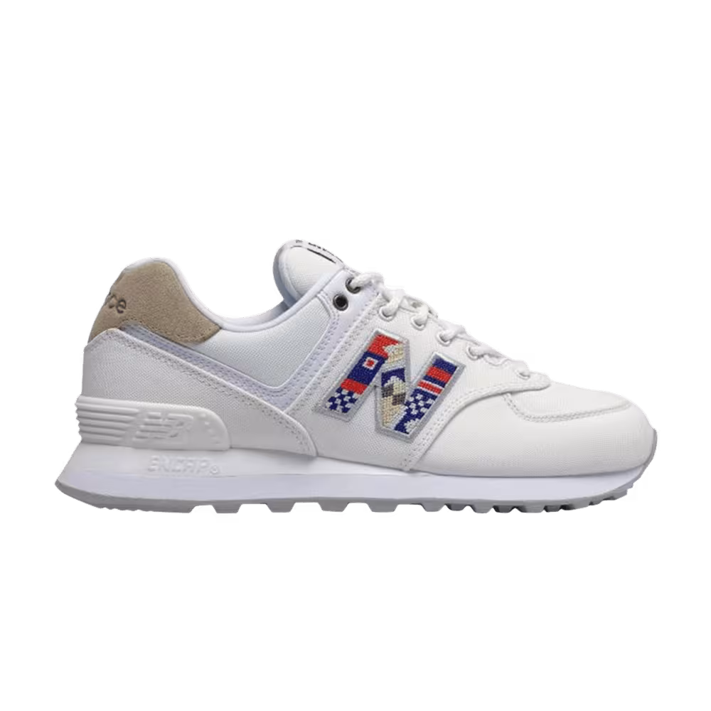 New Balance Women's 574v2 White Incense