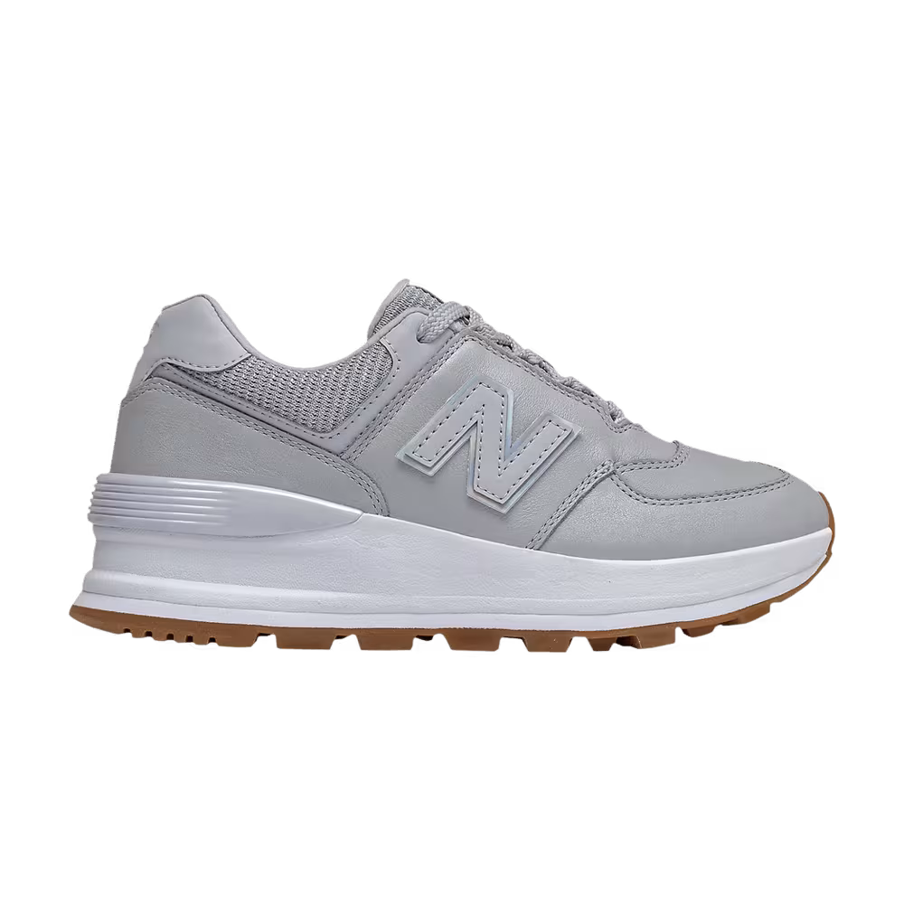 New Balance Women's 574 Light Aluminum