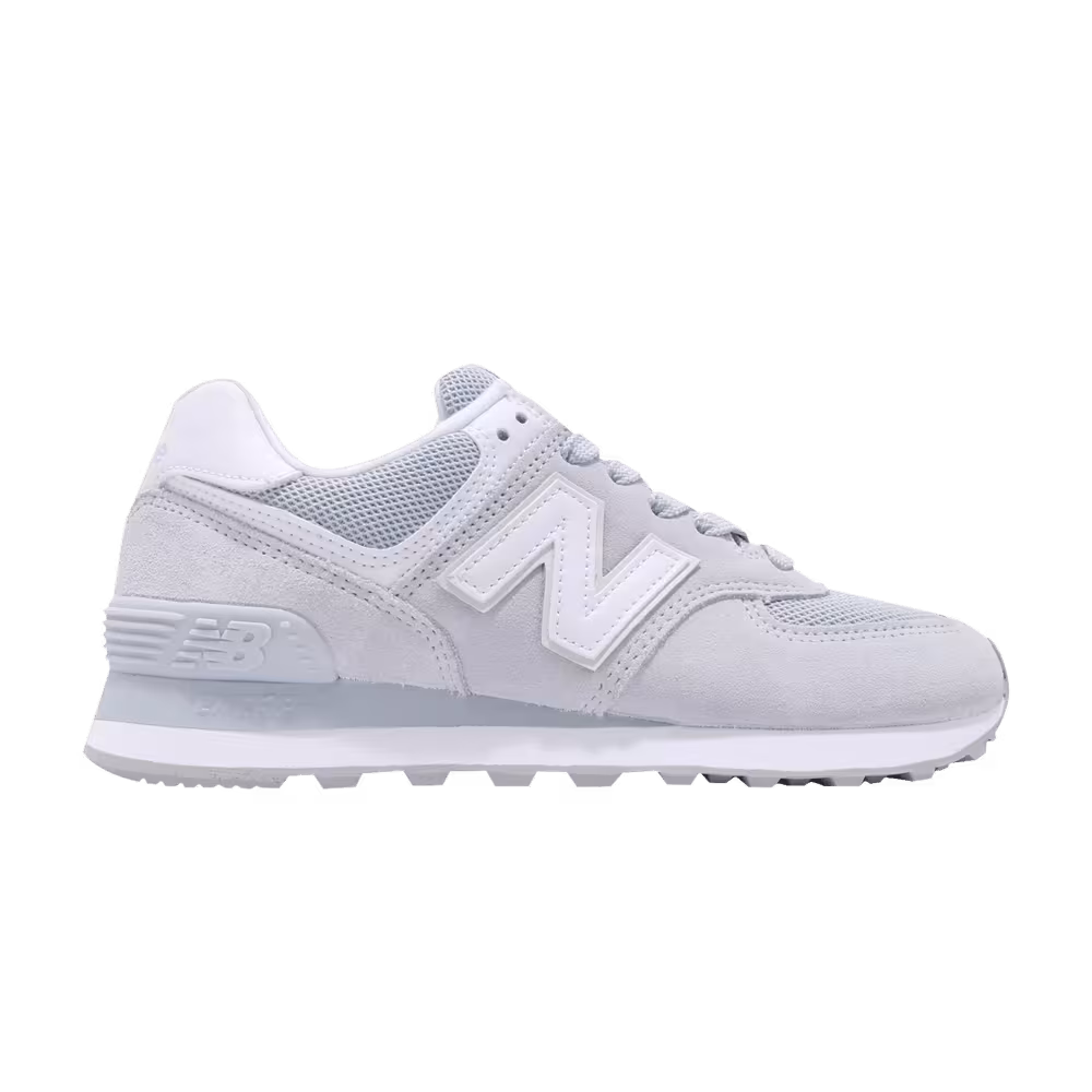 New Balance Women's 574 Grey White
