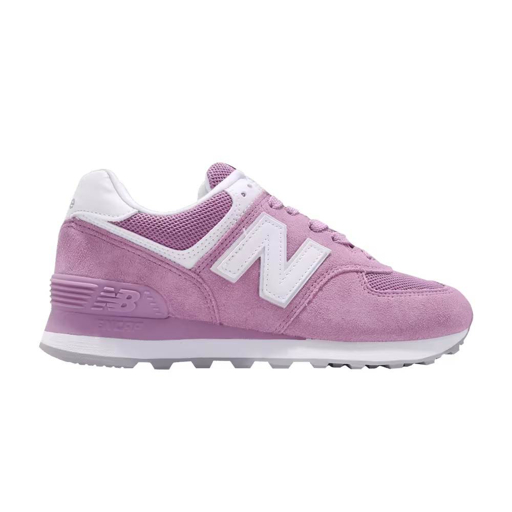 New Balance Women's 574 Purple White