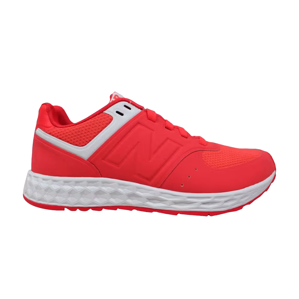 New Balance Women's 574 Fresh Foam Bright Cherry