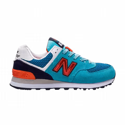 New Balance Wmns 574 'Summit - Blue Red'