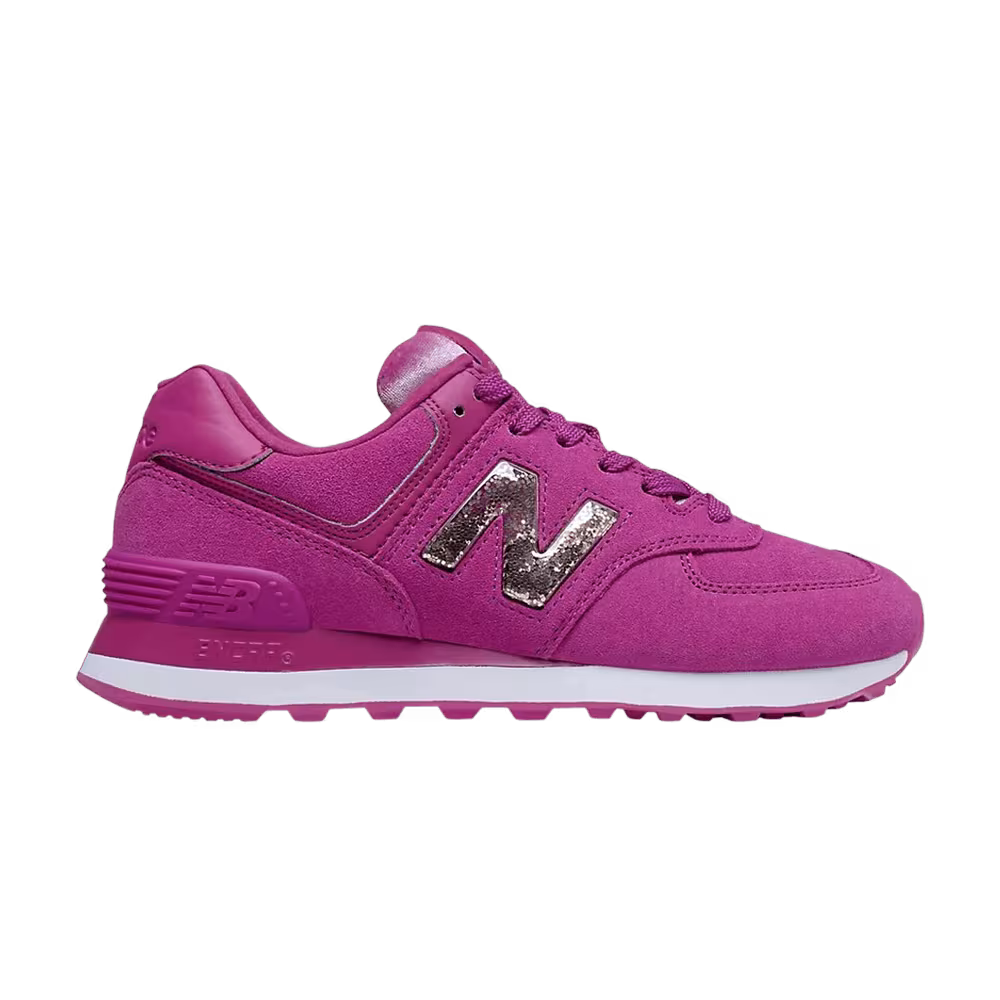New Balance Women's 574 Crushed Metallic - Jewel