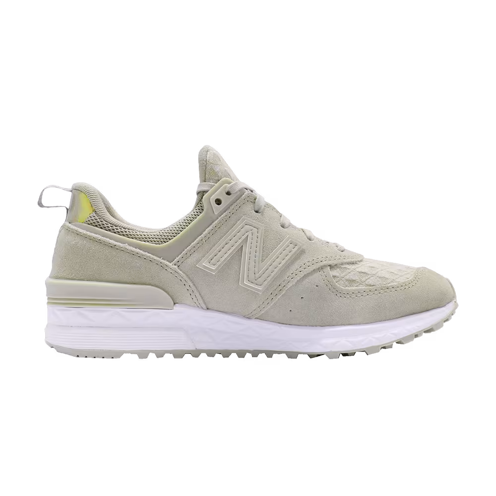 New Balance Women's 574 Green White