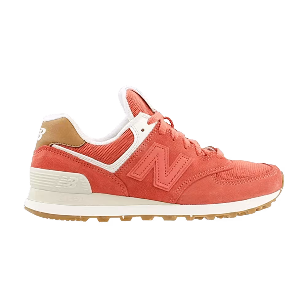 New Balance Women's 574 Pink Clay