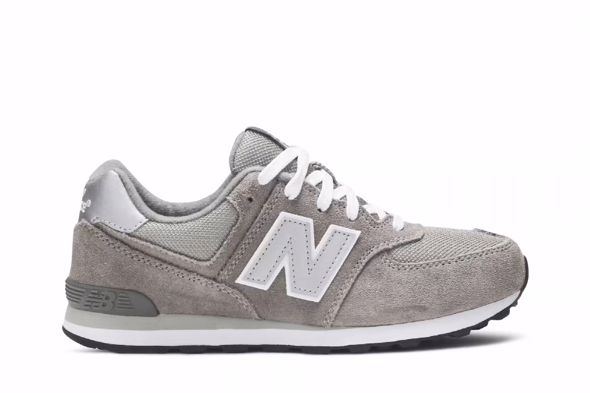 New Balance 574 Kids Grey, view 2