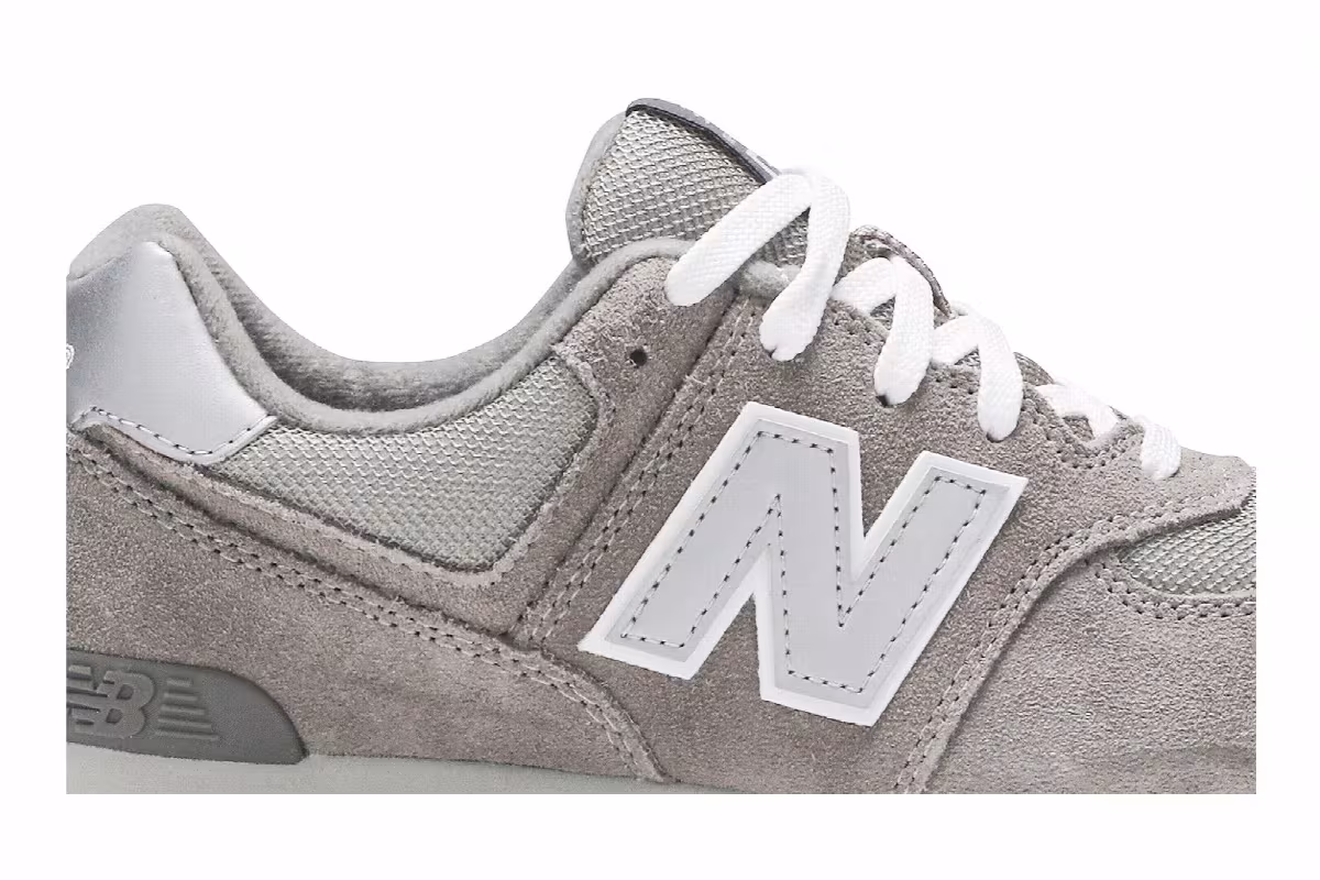 New Balance 574 Kids Grey, view 3