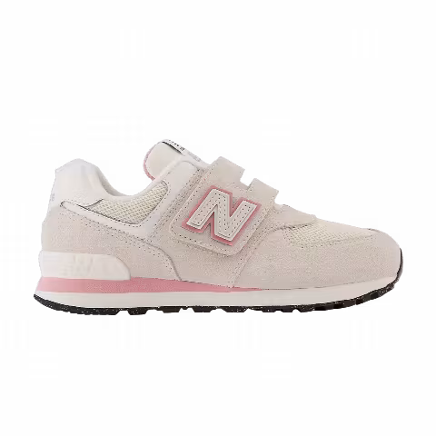 New Balance 574 Hook & Loop Little Kid Wide 'Moonbeam Hazy Rose'