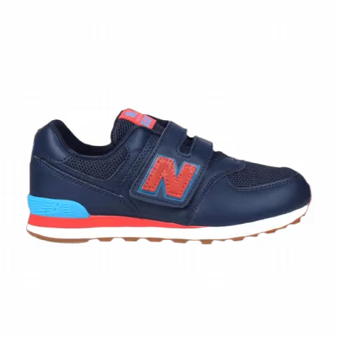 New Balance 574 Kids Wide 'Navy Orange'