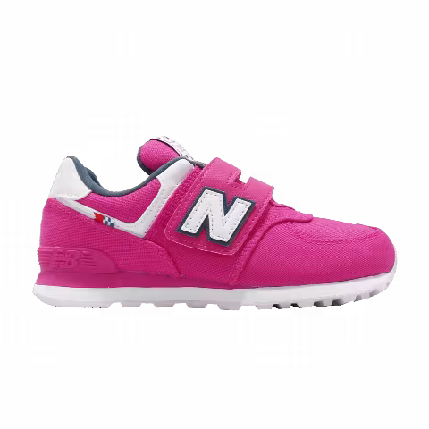 New Balance 574 Wide Kids 'Pink White Navy'