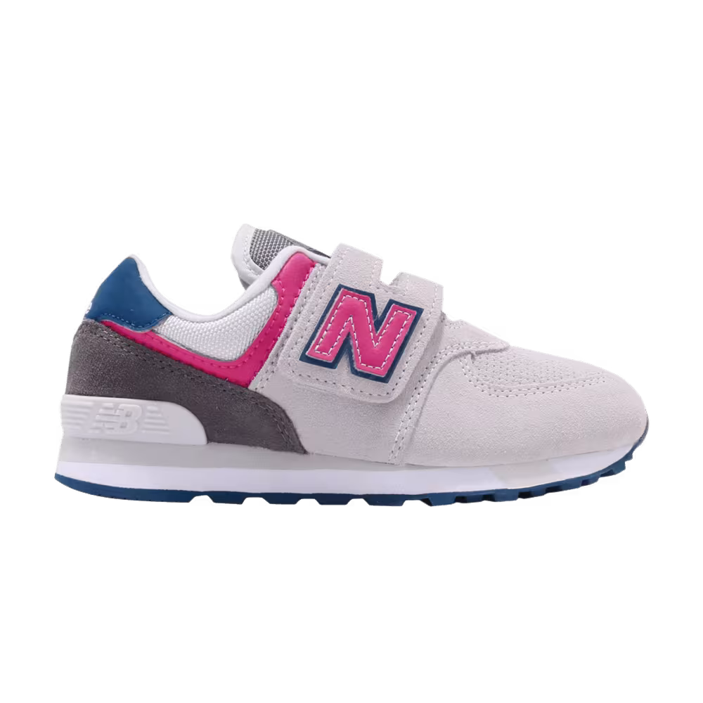 New Balance 574 Kids Wide Grey Pink