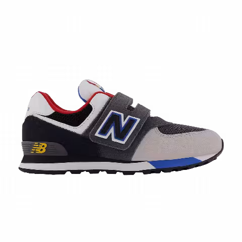 New Balance 574 Hook & Loop Little Kid Wide 'Magnet Serene Blue'
