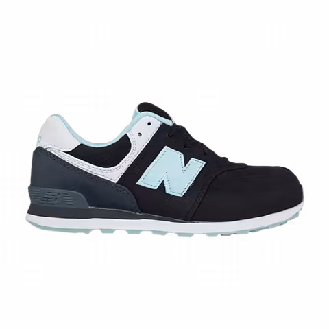New Balance 574 Big Kid Wide 'State Fair - Black'