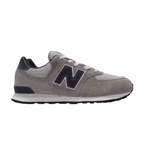 New Balance 574 Big Kid Wide 'Grey Navy'
