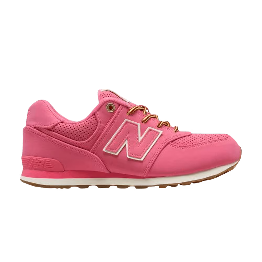 New Balance 574 Big Kid Heritage Sport - Pink