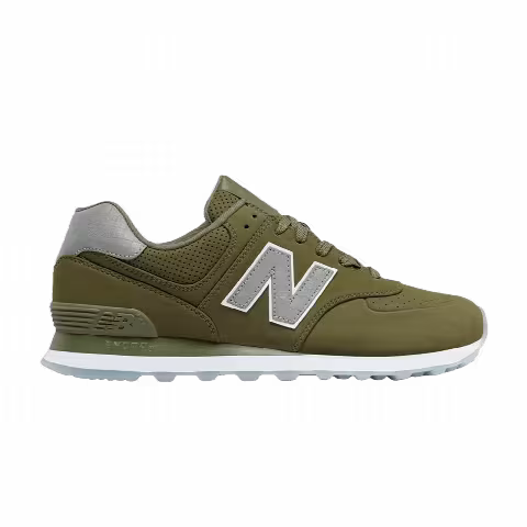 New Balance 574 Big Kid 'Olive'