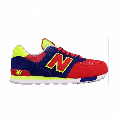 New Balance 574 Kids 'Basin Red Navy'
