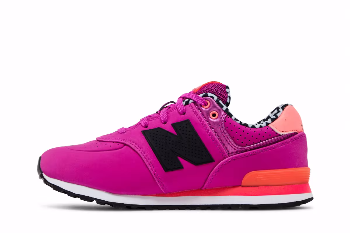 New Balance 574 Kids Paint Chip, view 4