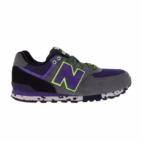 New Balance 574 Kids Wide 'Grey Purple'
