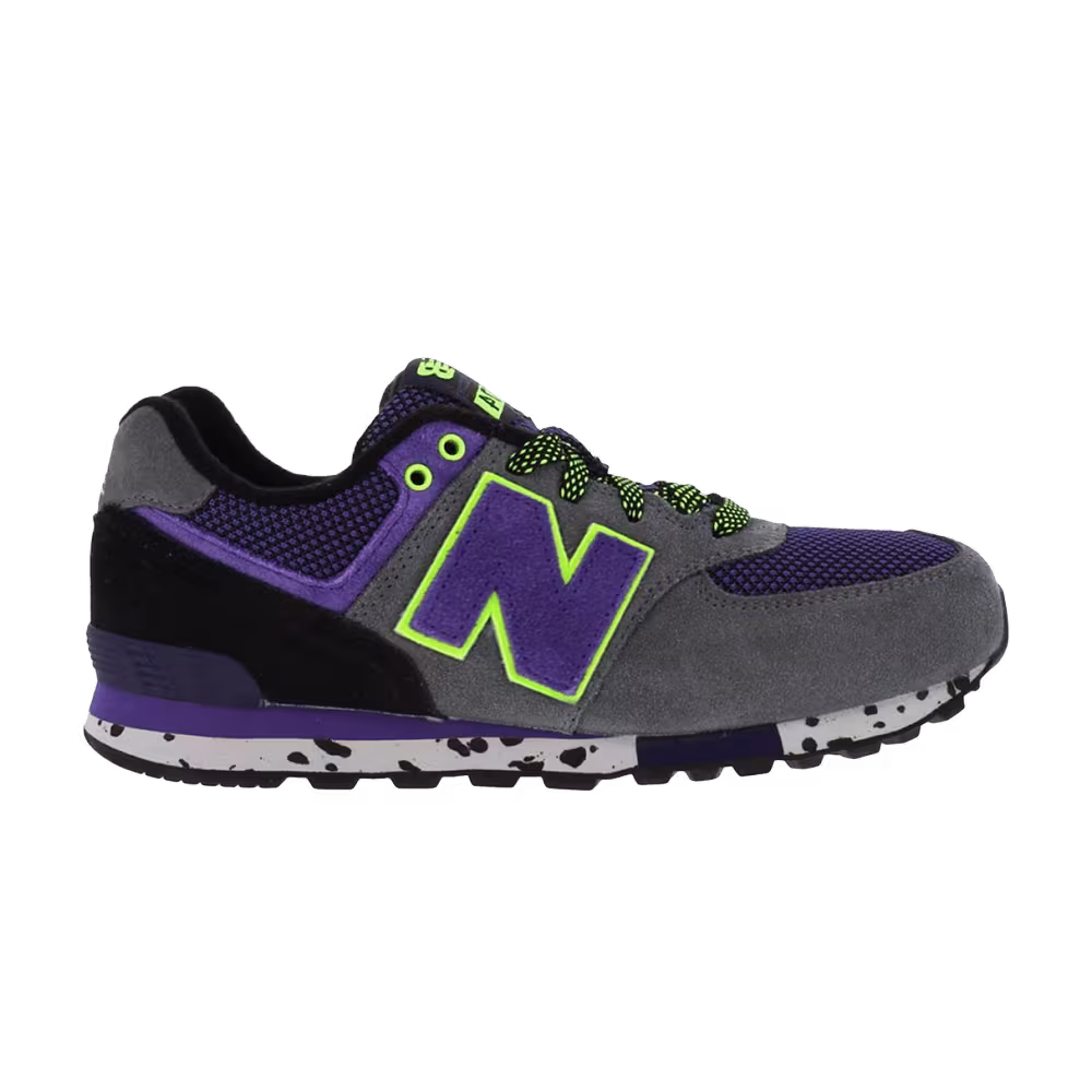 New Balance 574 Kids Grey Purple