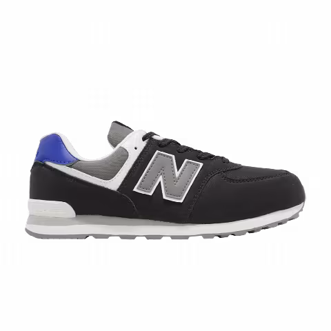 New Balance 574 Big Kid Wide 'Grey Red Blue'