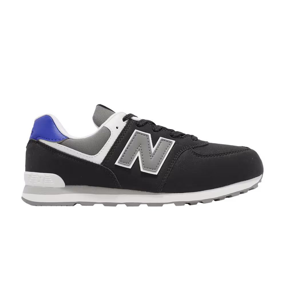 New Balance 574 Big Kid Wide Grey Red Blue