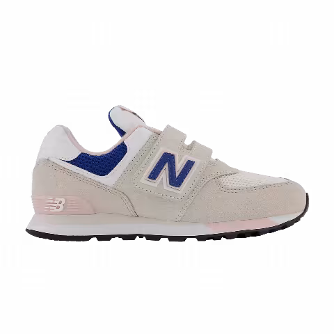 New Balance 574 Hook & Loop Little Kid Wide 'Moonbeam Blue Groove'