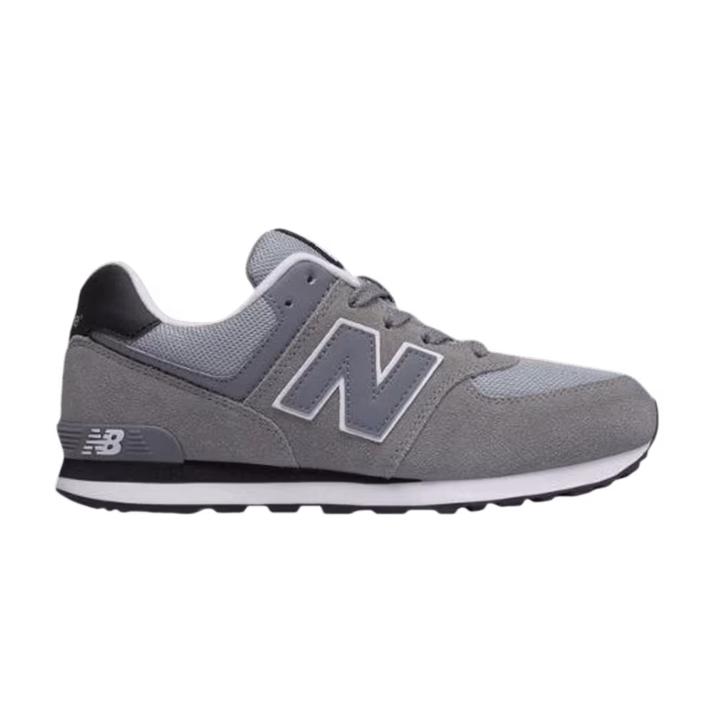 New Balance 574 Big Kid Wide Grey