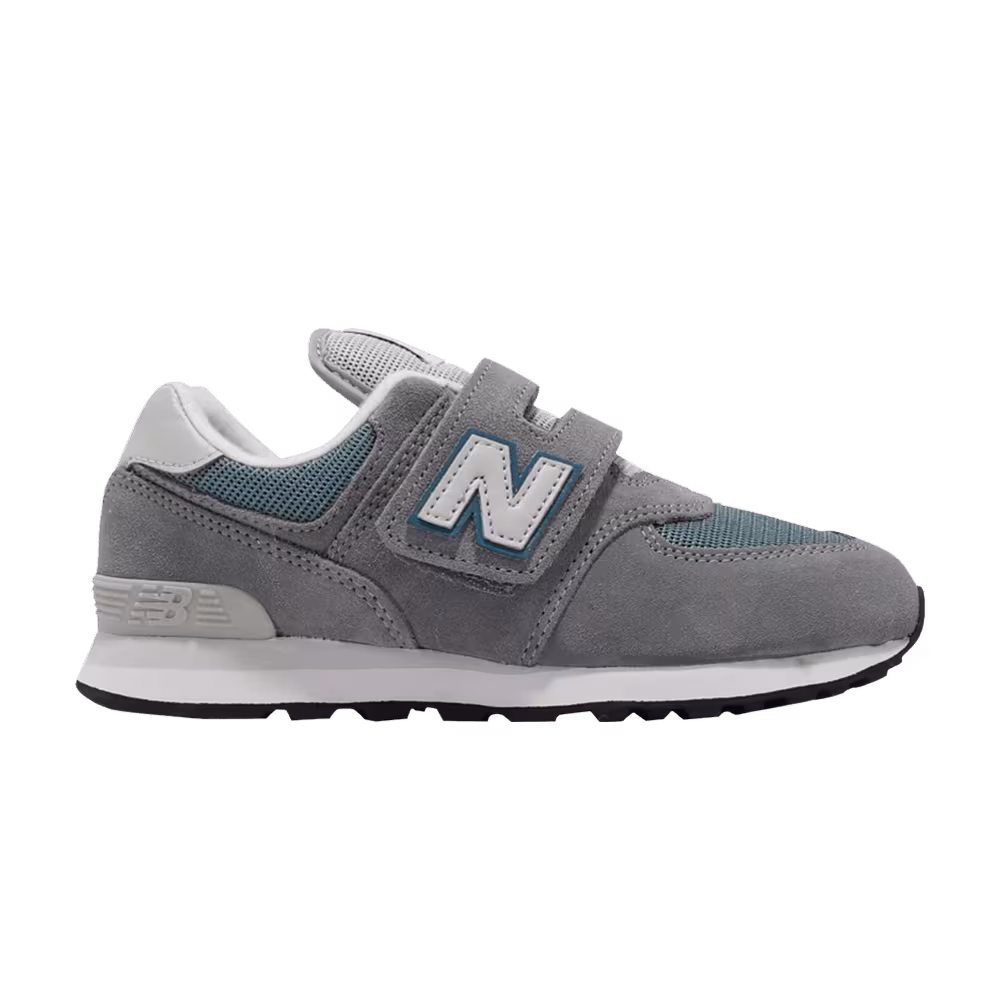 New Balance 574 Little Kid Wide Grey Sky Blue