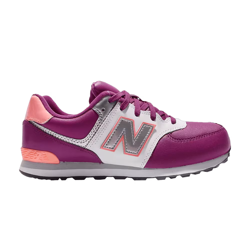 New Balance 574 Kids Wide Purple Pink
