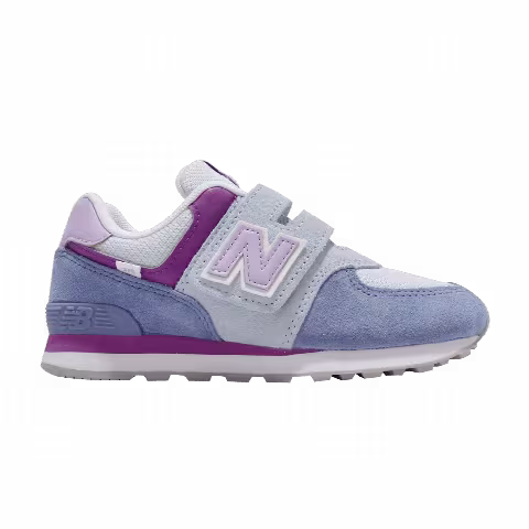 New Balance 574 Little Kid Wide 'Blue Purple'